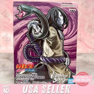 Naruto Shippuden OROCHIMARU VIBRATION STARS Figure 5.9" BANDAI From Japan Sealed